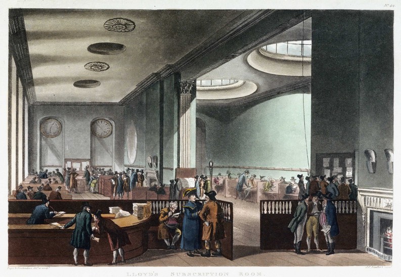 Lloyd's Subscription Room-coffee