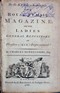 Charles Honeycombe [Robert Lloyd], The Royal Female Magazine. Vol. I and II. London: Printed for G. Kearsly [sic], 1760. Shoults Eb 1760 R - Special Collections, Library, University of Otago, New Zealand