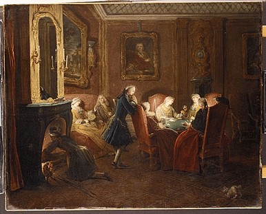 interior with wardplayers - Dumesnil
