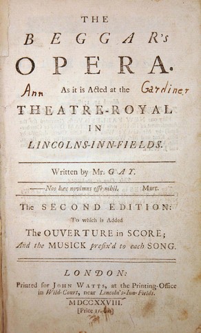 The Beggar's Opera